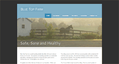 Desktop Screenshot of bluetopfarm.com